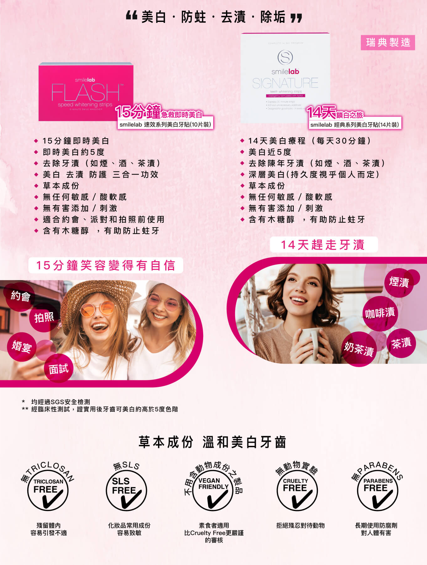 美白牙贴